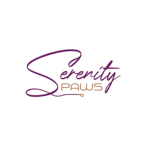 serenity paws logo