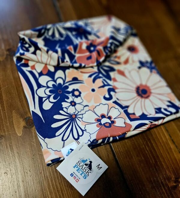 Neck Gaiter - Blue Flowers