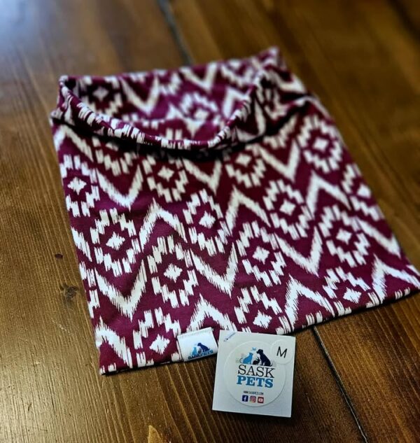 Neck Gaiter - Burgundy Boho