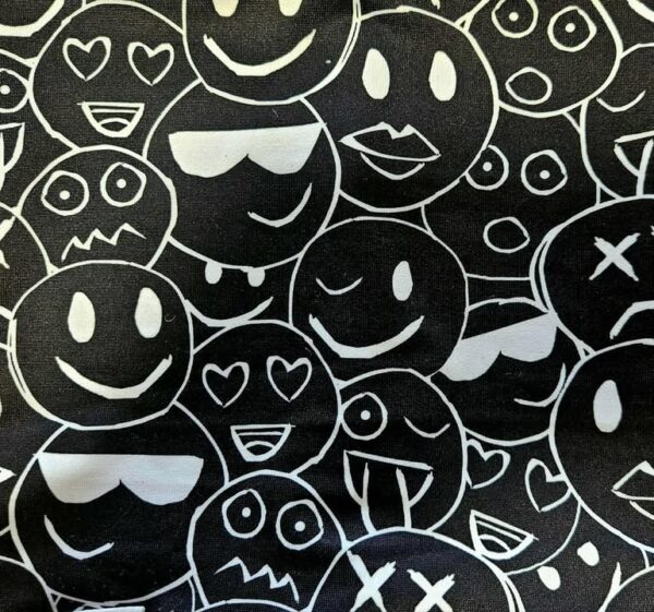 Neck Gaiter - Black Emoji - Image 3