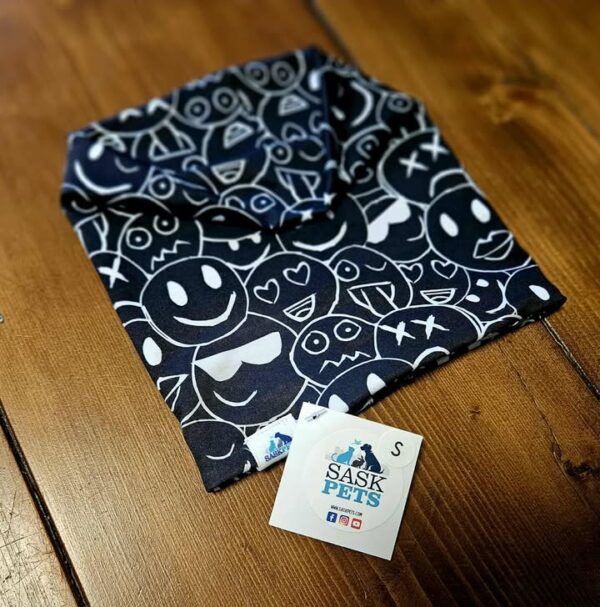 Neck Gaiter - Black Emoji