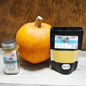 Freeze Dried Pumpkin Topper